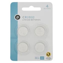 Publix Batteries, Lithium, CR2032