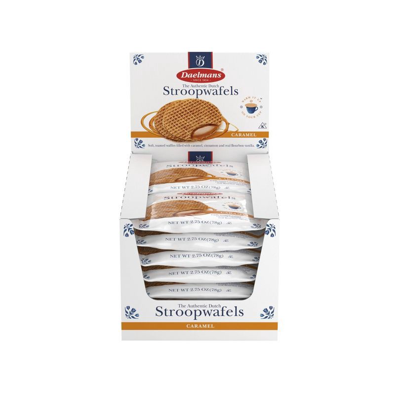 slide 2 of 6, Daelmans Caramel Stroopwafels - 2.75oz/2ct, 2.75 oz, 2 ct