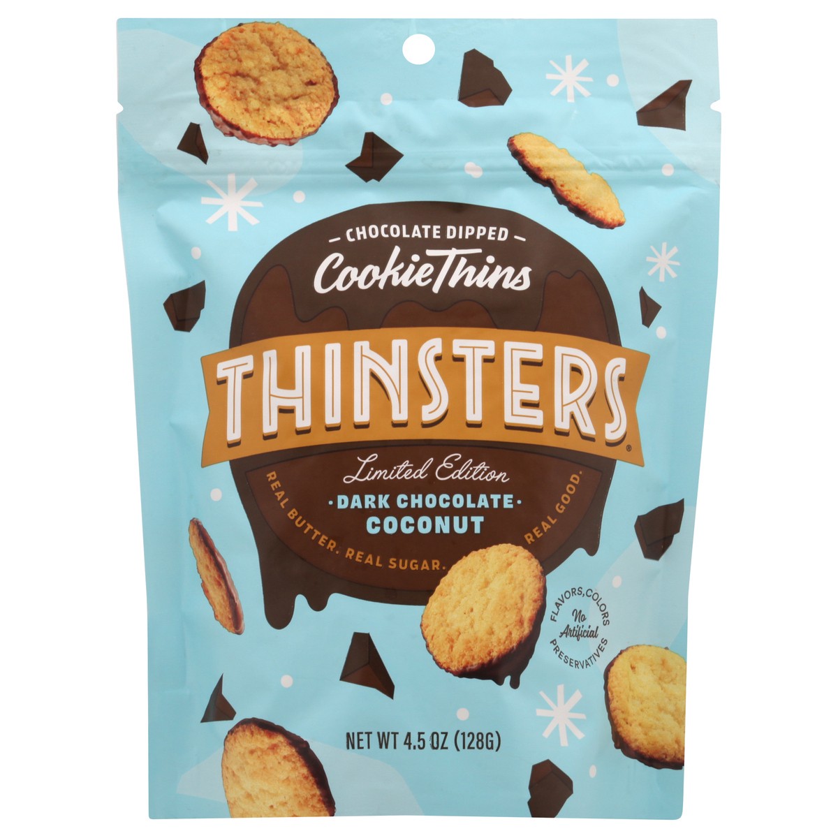 slide 9 of 9, Thinsters Cookies 4.5 oz, 4.5 oz