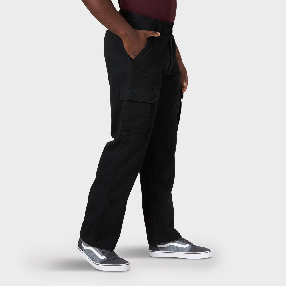 Mens wrangler black cargo hot sale pants