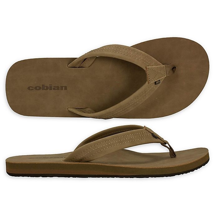 slide 1 of 1, Cobian Las Olas Men's Size 12 Sandal - Tan, 1 ct