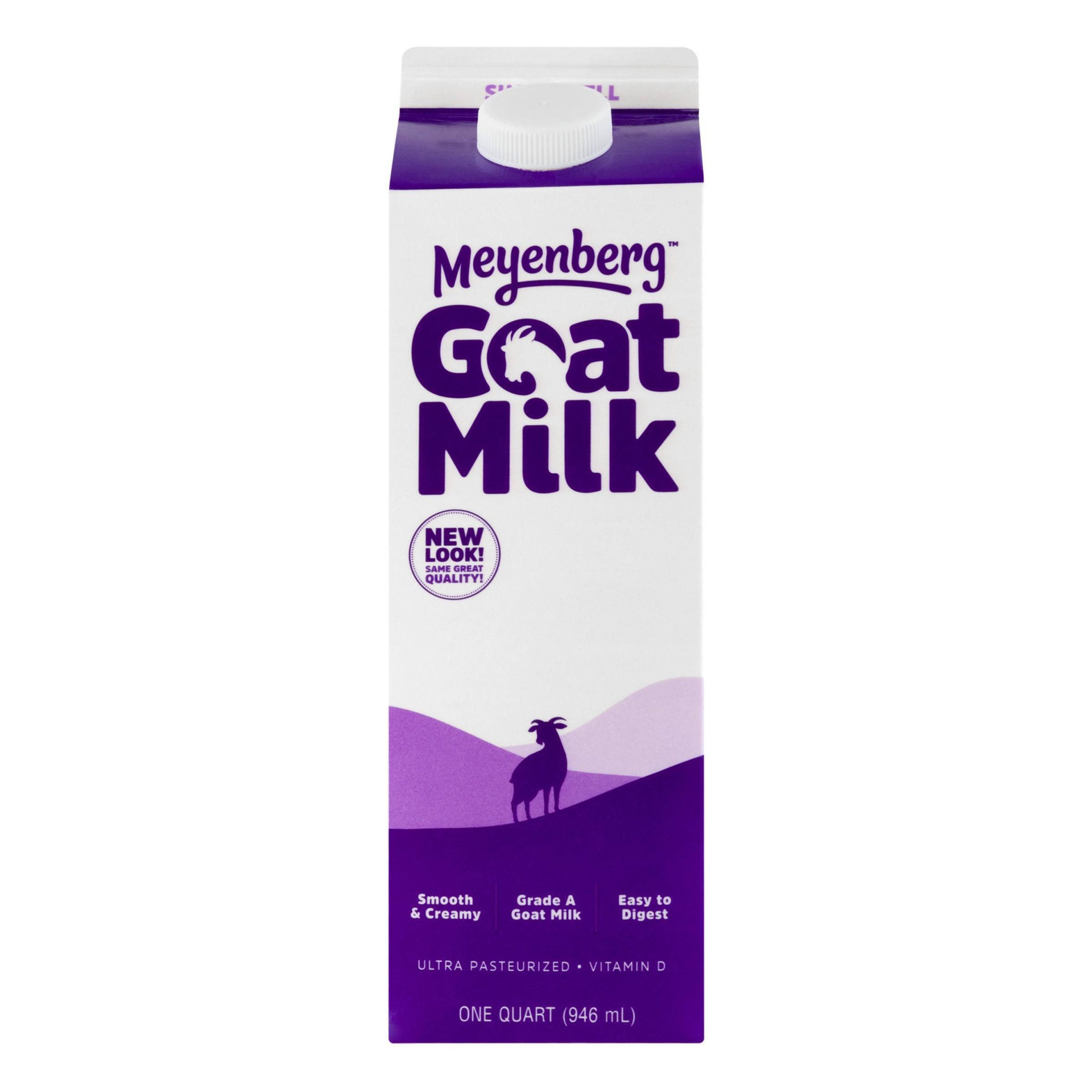 slide 1 of 5, Meyenberg Ultra Pasteurized Goat Milk - 1qt, 1 qt