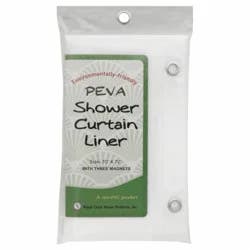 Royal Crest Shower Curtain Liner White