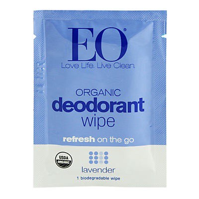 slide 1 of 1, EO Lavender Deodorant Singles, 1 ct