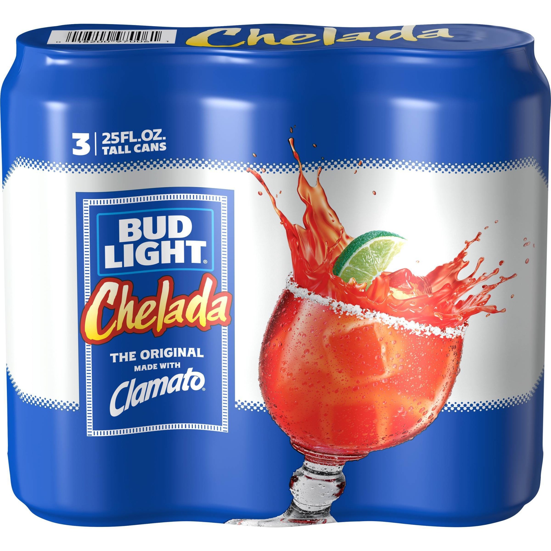 slide 1 of 3, Bud Light & Clamato Chelada, 3 ct; 25 fl oz