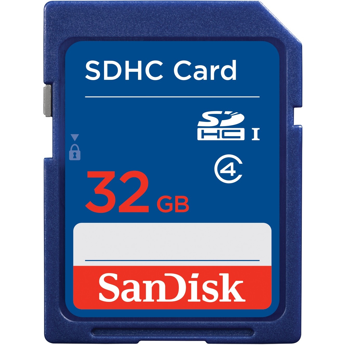 slide 1 of 3, SanDisk Standard SD Card - Blue 32GB, 1 ct