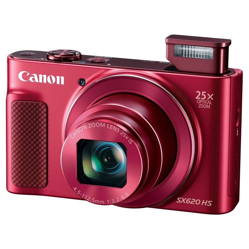 slide 4 of 6, Canon PowerShot SX620 HS Camera - Red (1073C001), 1 ct