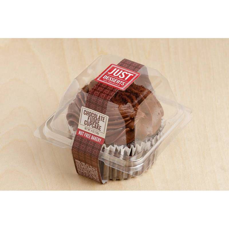 slide 2 of 3, Just Desserts All Natural Chocolate Cupcakes - 4oz, 4 oz