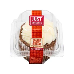 Just Desserts Classic Carrot Cupcake - 4.4oz