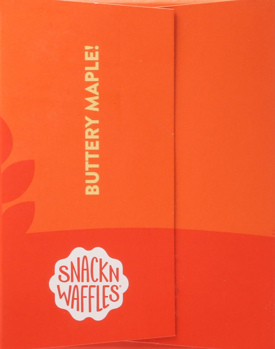 slide 9 of 9, Snack'n Waffles Buttery Maple Waffles 6 ea, 6 ct