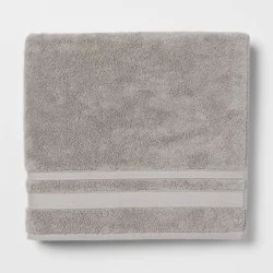Performance Bath Towel Gray - Threshold