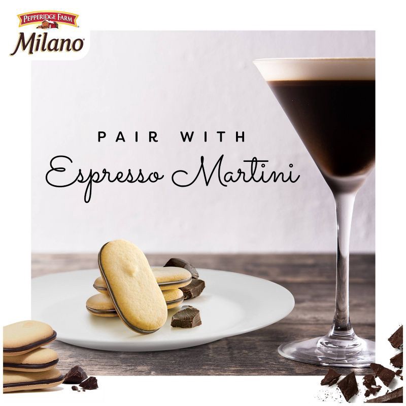 slide 3 of 12, Pepperidge Farm Milano Double Milk Chocolate Cookies - 7.5oz/15ct, 15 ct; 7.5 oz