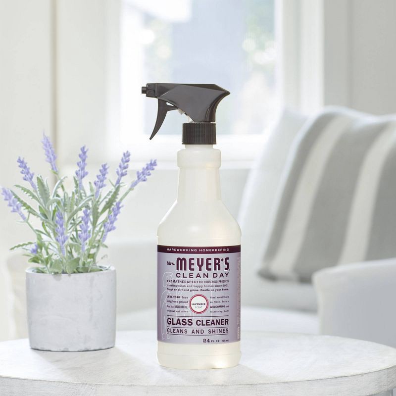 slide 3 of 6, Mrs. Meyer's Clean Day Lavender Glass Cleaner - 24 fl oz, 24 fl oz