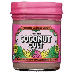 The Coconut Cult Harvest Strawberry Probiotic Coconut Yogurt
