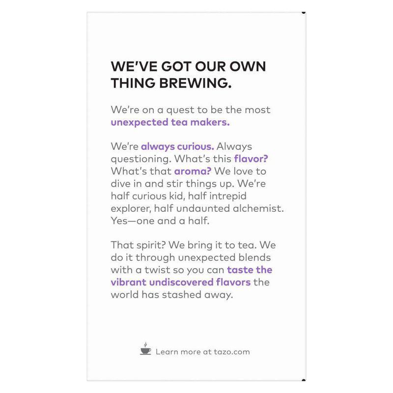 slide 3 of 4, Tazo Dessert Delights Vanilla Bean Macaron Black Tea Bags - 15ct, 15 ct