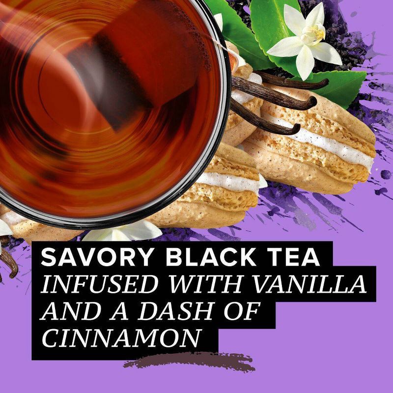 slide 4 of 4, Tazo Dessert Delights Vanilla Bean Macaron Black Tea Bags - 15ct, 15 ct