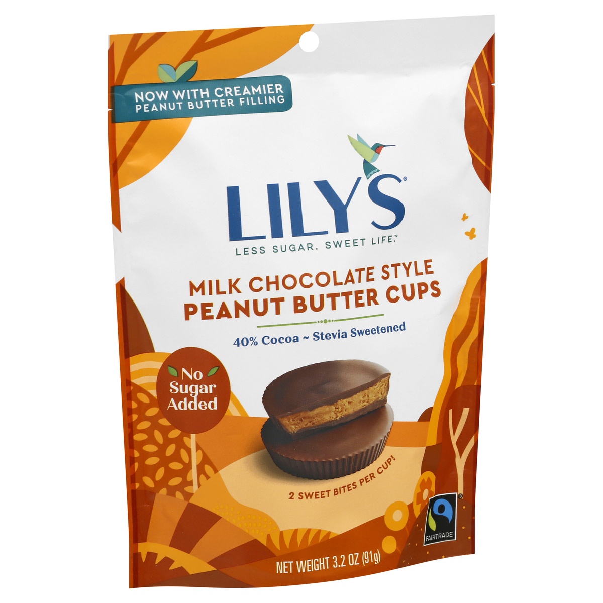 Lily's Sweets Milk Chocolate Style Peanut Butter Cups 3.5 oz | Shipt