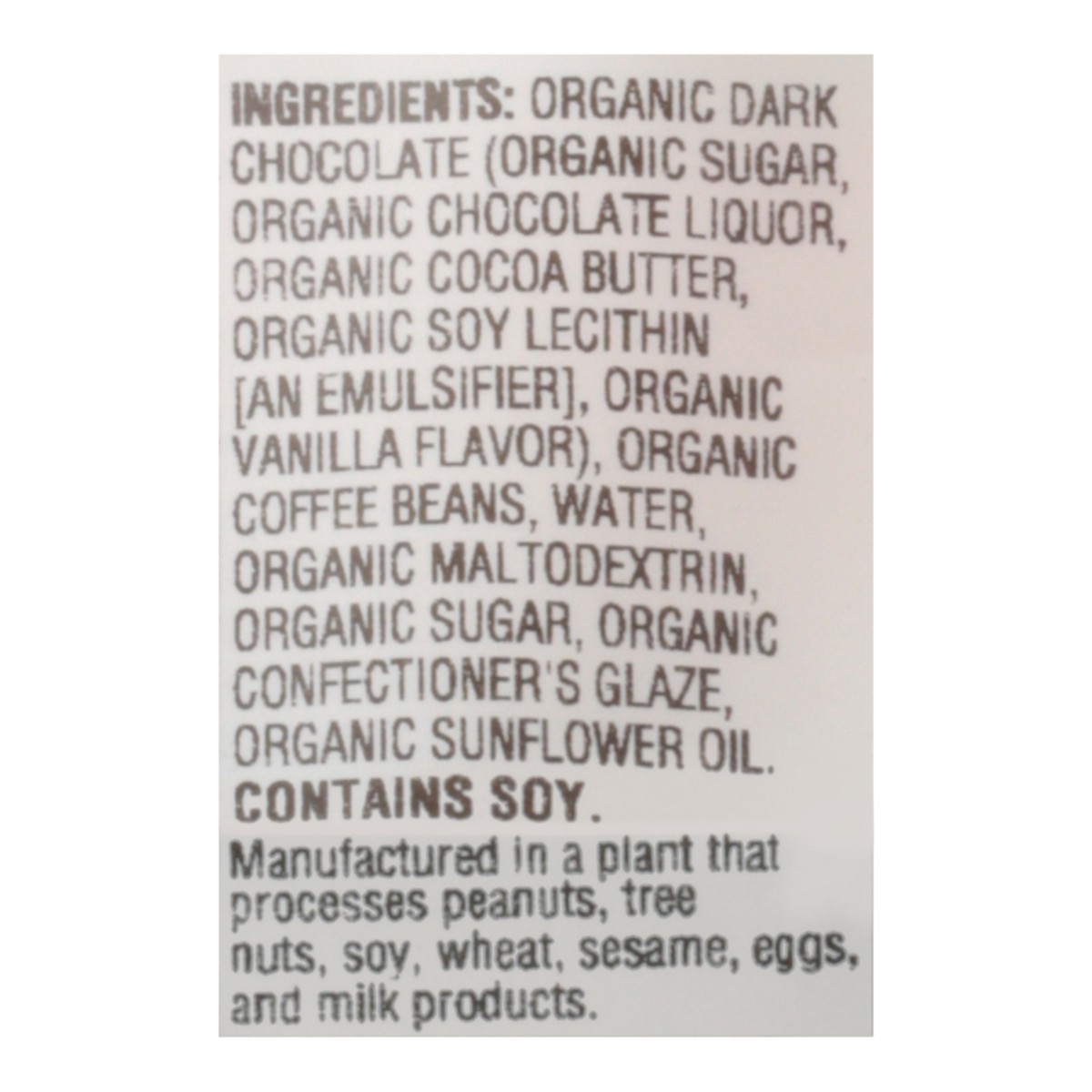 slide 12 of 12, Woodstock Organic Dark Chocolate Coffee Beans 6 oz, 6 oz