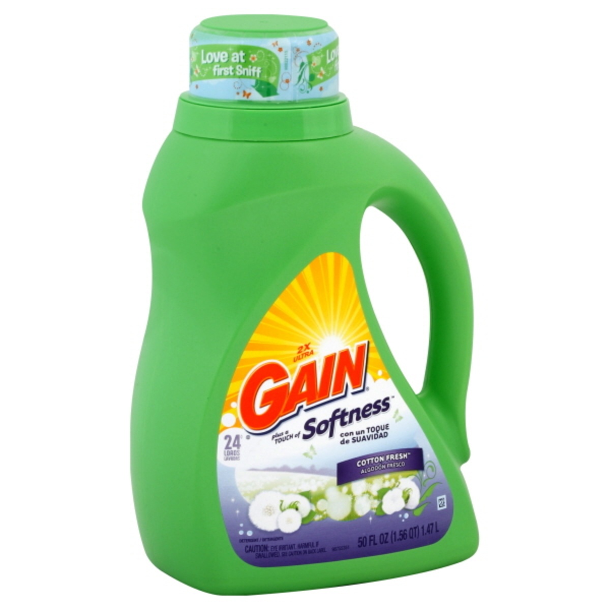 slide 1 of 1, Gain Detergent 50 oz, 50 oz