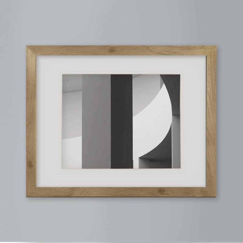 slide 1 of 5, 11" x 14" Matted to 8" x 10" Thin Gallery Frame with Mat - Threshold™, 1 ct