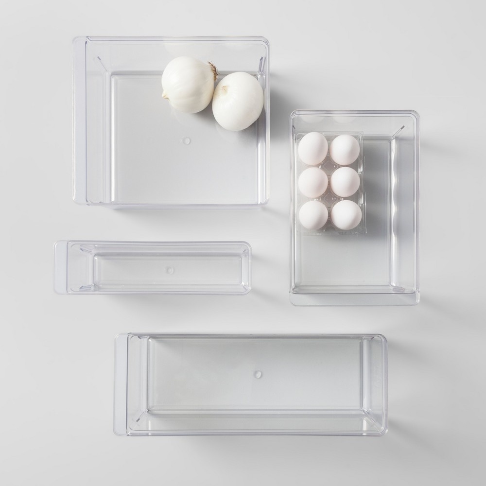 slide 4 of 4, 5.5"W X 14.5"D X 4"H Plastic Kitchen Organizer - Brightroom, 1 ct