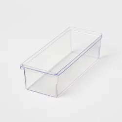 5.5"W X 14.5"D X 4"H Plastic Kitchen Organizer - Brightroom