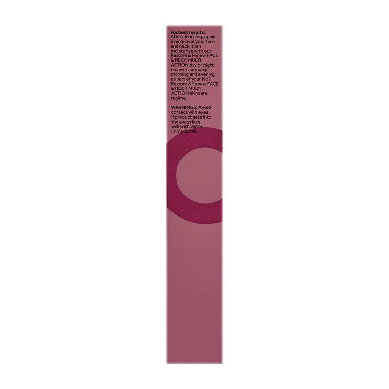 slide 7 of 15, No7 Restore & Renew Multi Action Face & Neck Serum - 1.69 fl oz, 1.69 fl oz