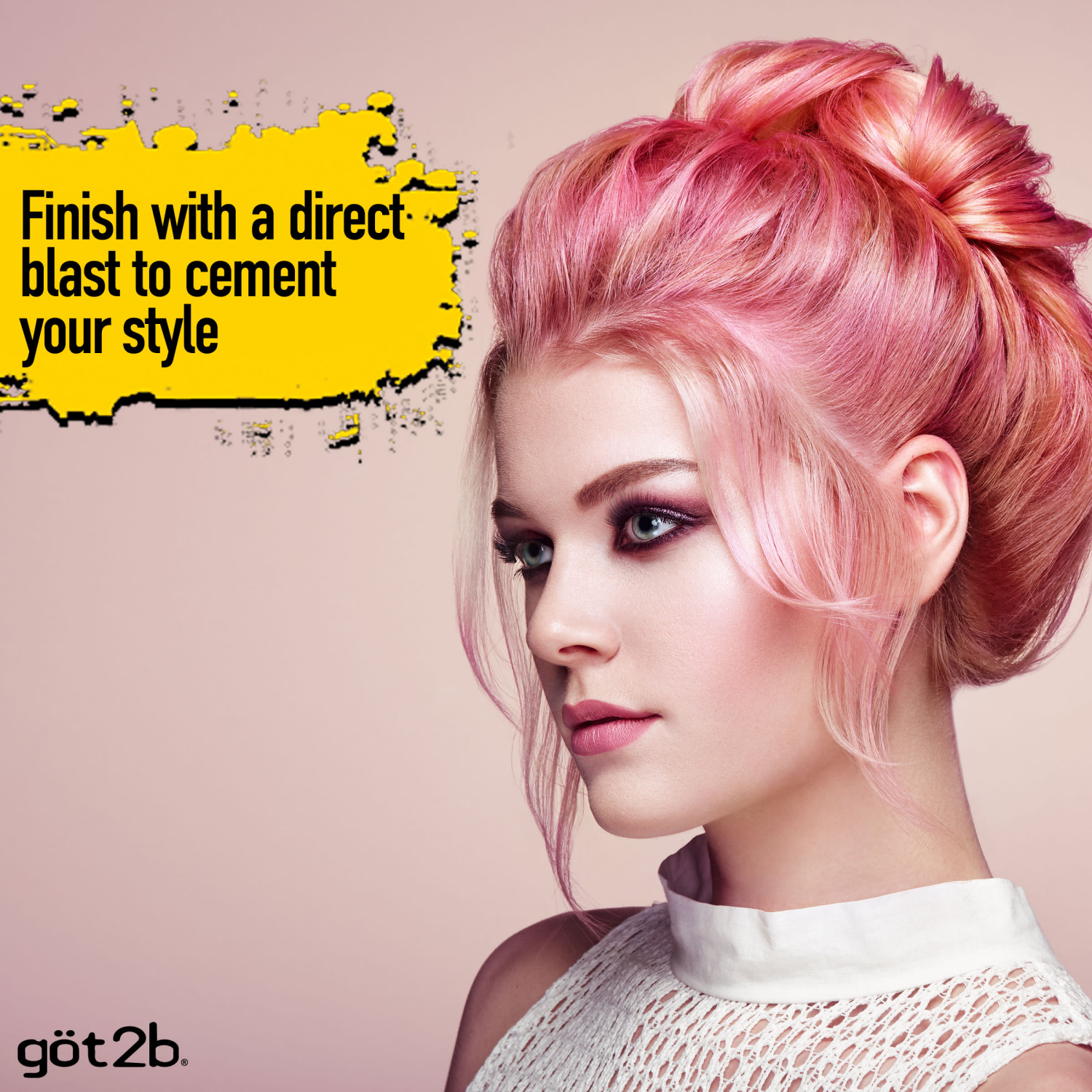 slide 2 of 5, göt2b Glued Blasting Freeze Hairspray, 12 oz, 14.4 oz