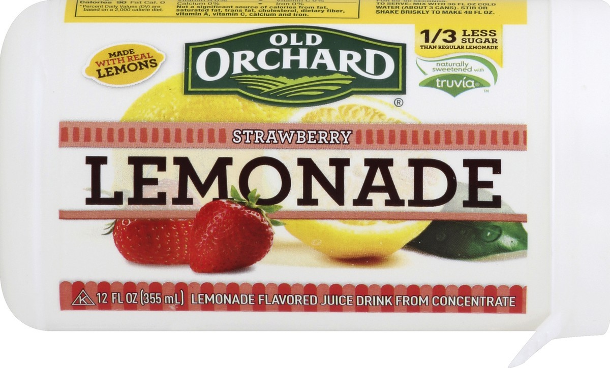 slide 2 of 4, Old Orchard Strawberry Lemonade - 12 oz, 12 oz