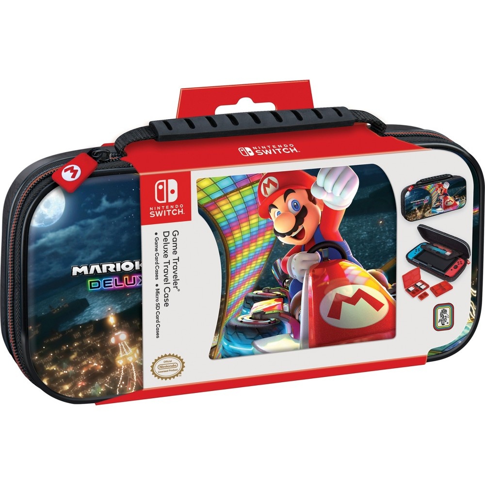 slide 4 of 4, RDS Industries MarioKart 8 Game Traveler Deluxe Travel Case, 1 ct