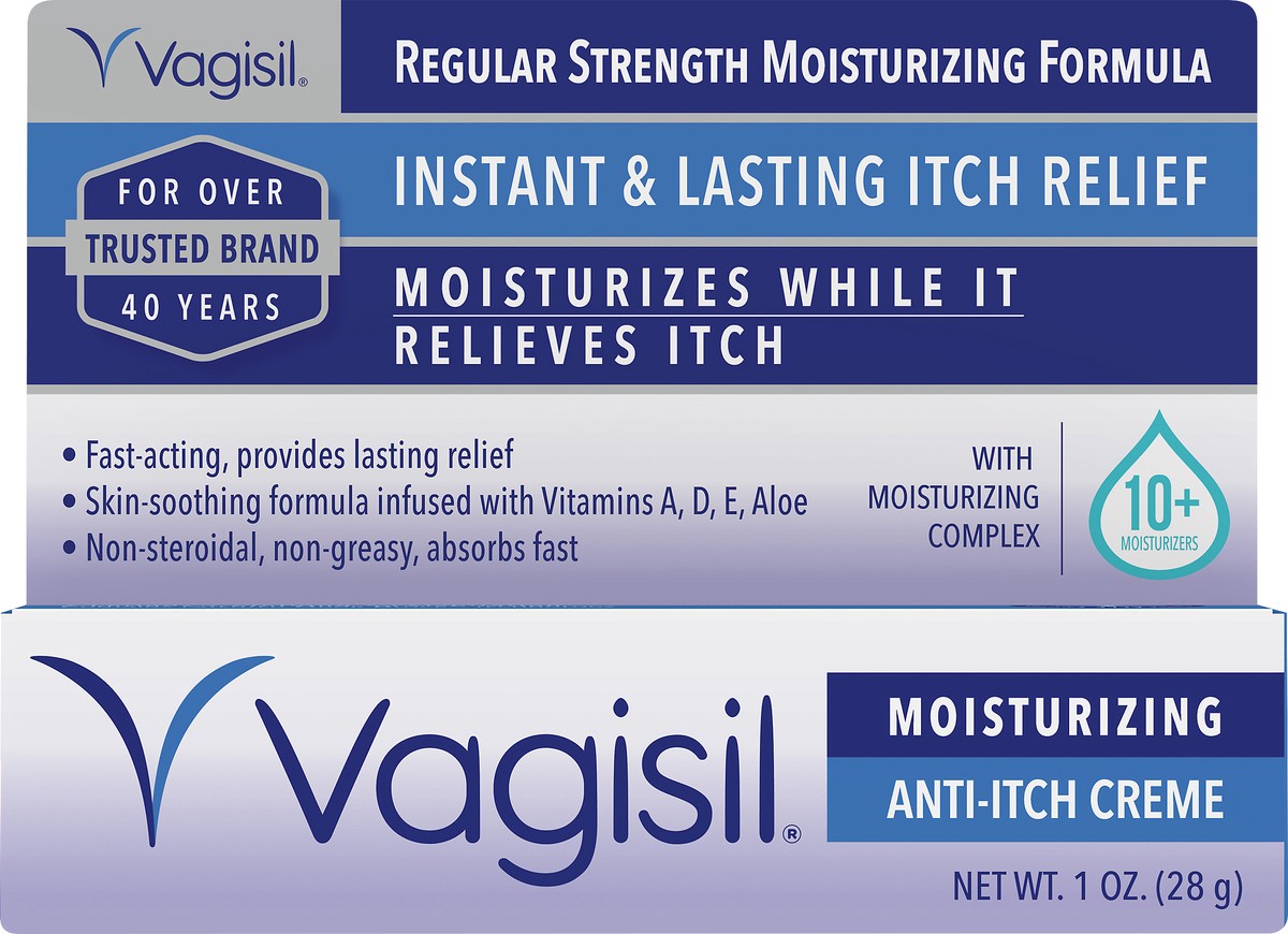 slide 1 of 7, Vagisil Anti-Itch Creme, 1 oz