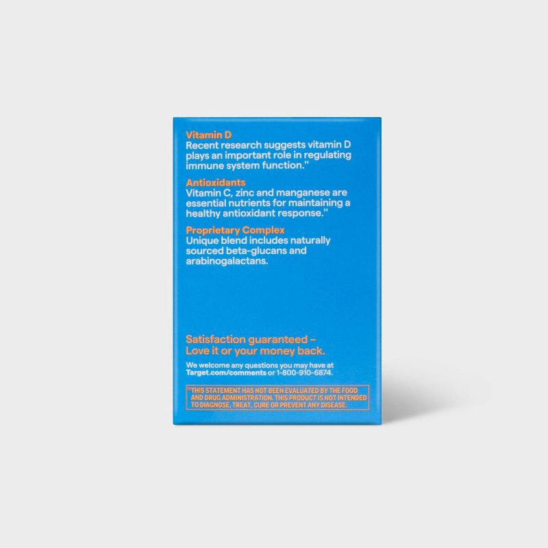 slide 4 of 6, Vitamin C + D Immune Support Powder - Orange - 30ct - up&up™, 30 ct