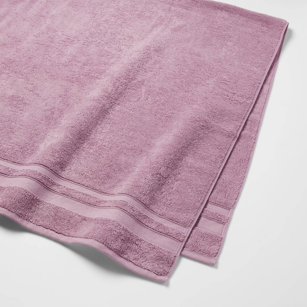 slide 3 of 4, Performance Bath Sheet Lilac Purple - Threshold, 1 ct