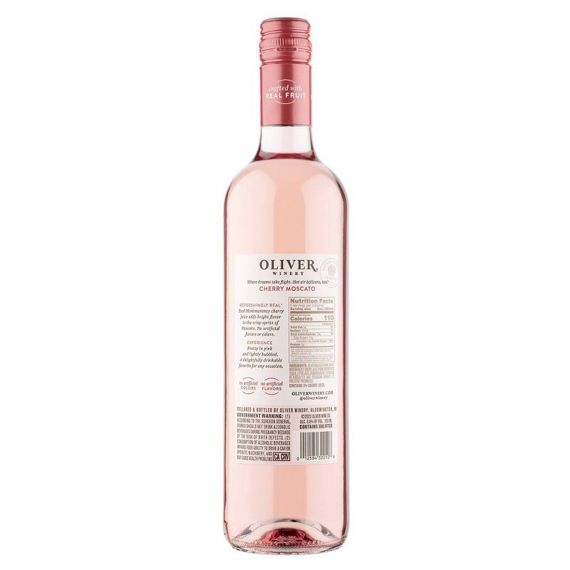 slide 3 of 6, Oliver Cherry Moscato - 750ml Bottle, 750 ml
