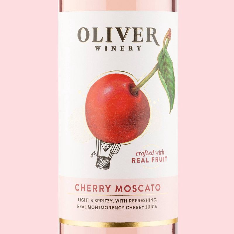 slide 4 of 6, Oliver Cherry Moscato - 750ml Bottle, 750 ml