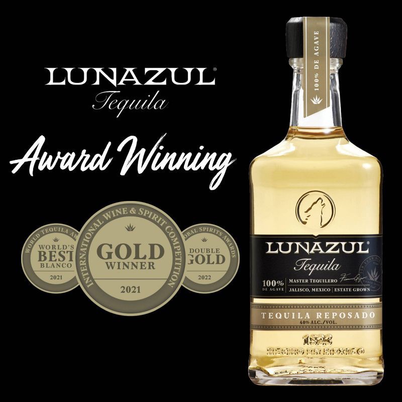 slide 6 of 10, Lunazul Reposado Tequila - 750ml Bottle, 750 ml