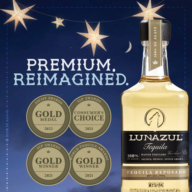 slide 8 of 10, Lunazul Reposado Tequila - 750ml Bottle, 750 ml