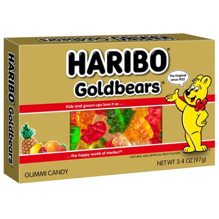 slide 1 of 1, HARIBO Gold-Bears Gummi Bears - 3.4oz, 3.4 oz