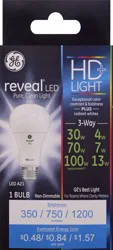 GE Reveal 4/7/13 Watts 3-Way LED Light Bulb 1 ea