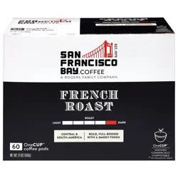 SF Bay Coffee French Roast Coffee 60 OneCup Pods
