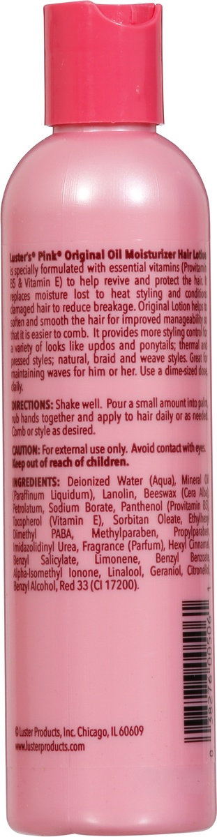 slide 4 of 9, Luster's Pink Original Oil Moisturizer Hair Lotion 8 fl oz, 8 fl oz