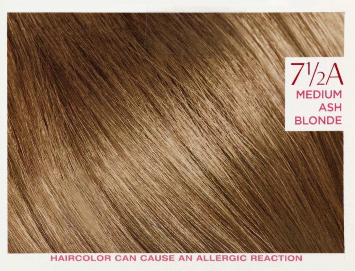 slide 4 of 4, L'Oréal Excellence Creme Medium Ash Blonde 7.5a, 1 ct