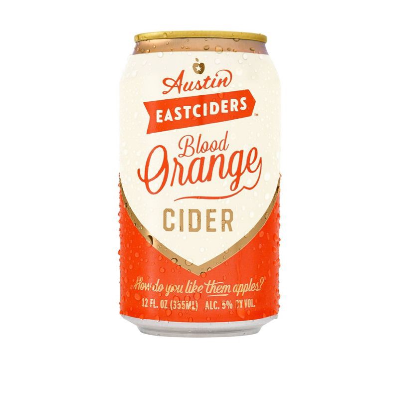 slide 2 of 3, Austin Eastciders Blood Orange Cider - 6pk/12 fl oz Cans, 6 ct; 12 fl oz