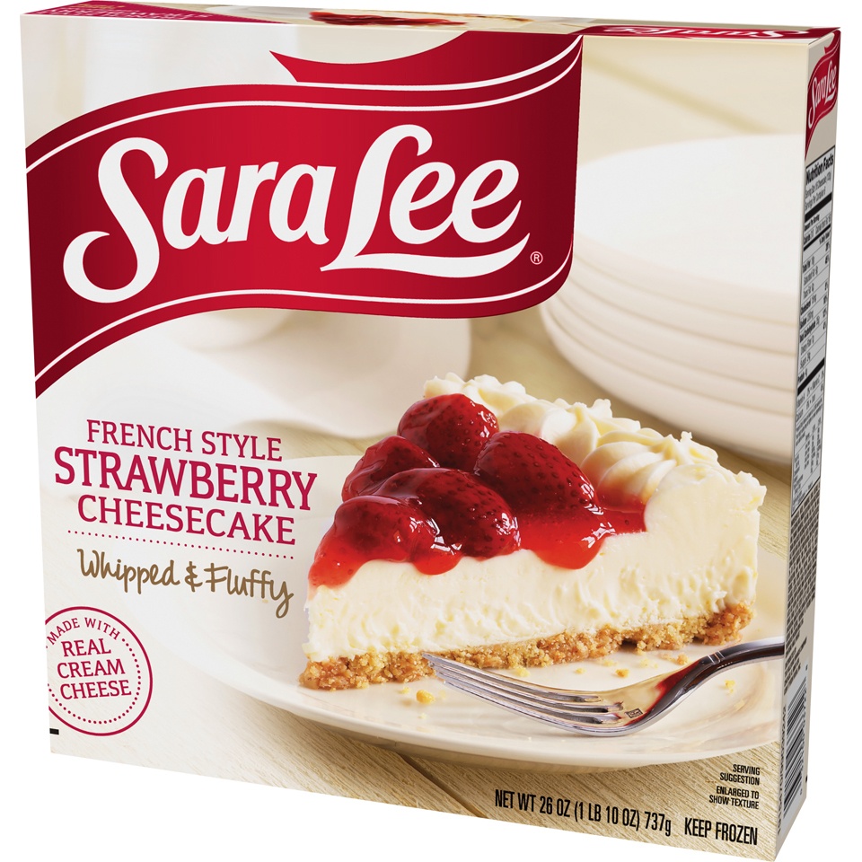 slide 3 of 7, Sara Lee French Cheesecake Strawberry, 26 oz
