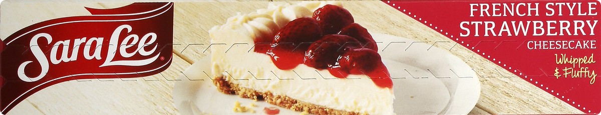 slide 4 of 9, Sara Lee French Style Cheesecake 7" Strawberry 26oz, 26 oz