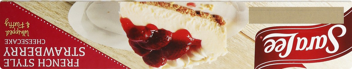 slide 3 of 9, Sara Lee French Style Cheesecake 7" Strawberry 26oz, 26 oz