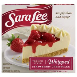 Sara Lee French Style Cheesecake 7" Strawberry 26oz