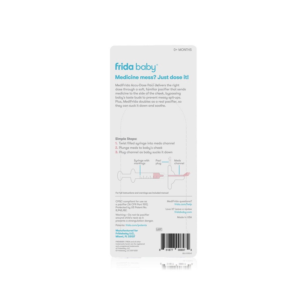 slide 2 of 11, FridaBaby MediFrida Accu-Dose Pacifier Medicine Dispenser, 1 ct