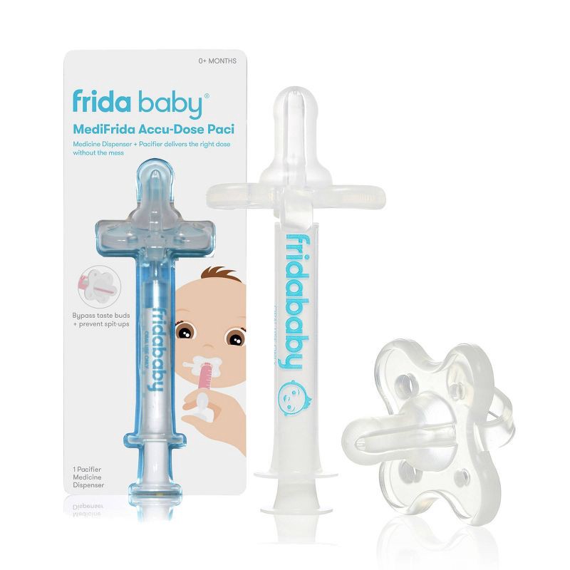 slide 1 of 12, Frida Baby MediFrida Accu-Dose Pacifier Medicine Dispenser, 1 ct