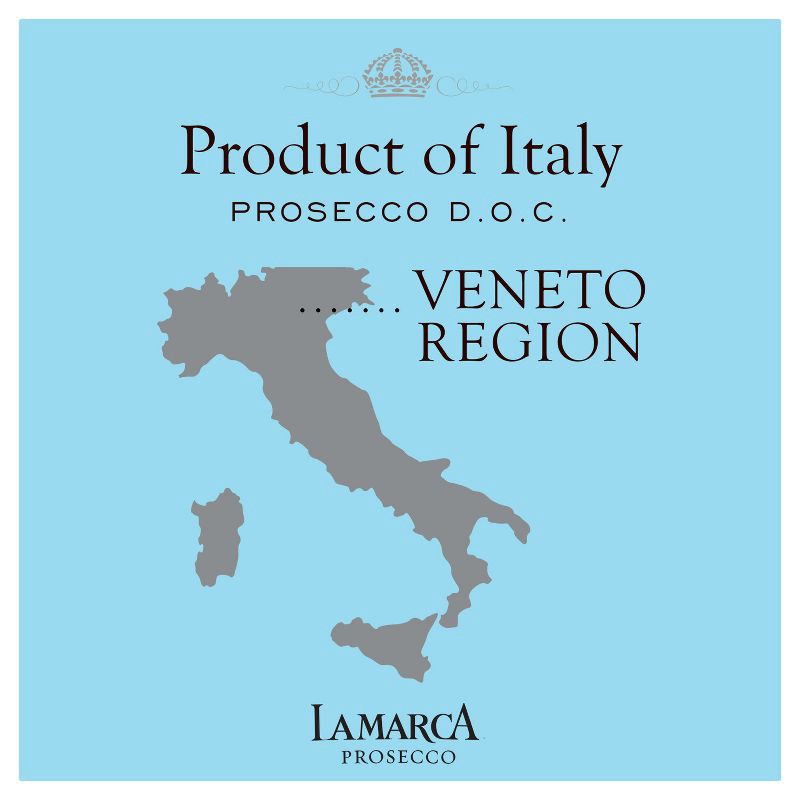 slide 7 of 12, La Marca Prosecco Sparkling Wine - 3pk/187ml Mini Bottles, 3 ct; 187 ml